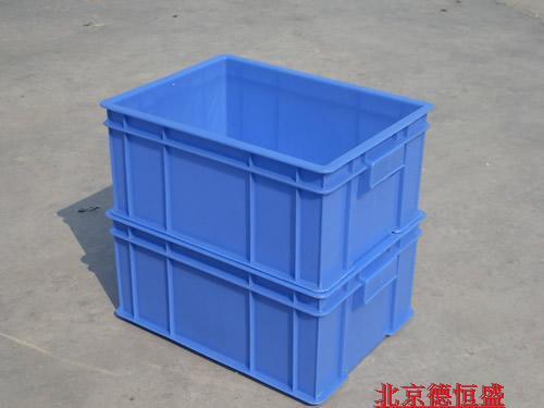 德恒盛促銷周轉(zhuǎn)箱5號 345*265*130水果運(yùn)輸箱